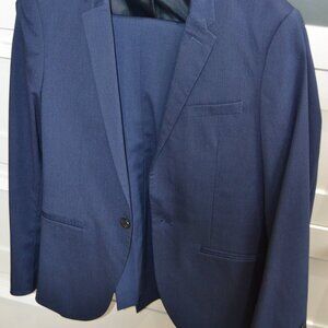 Black and Blue Super Skinny HM Suits